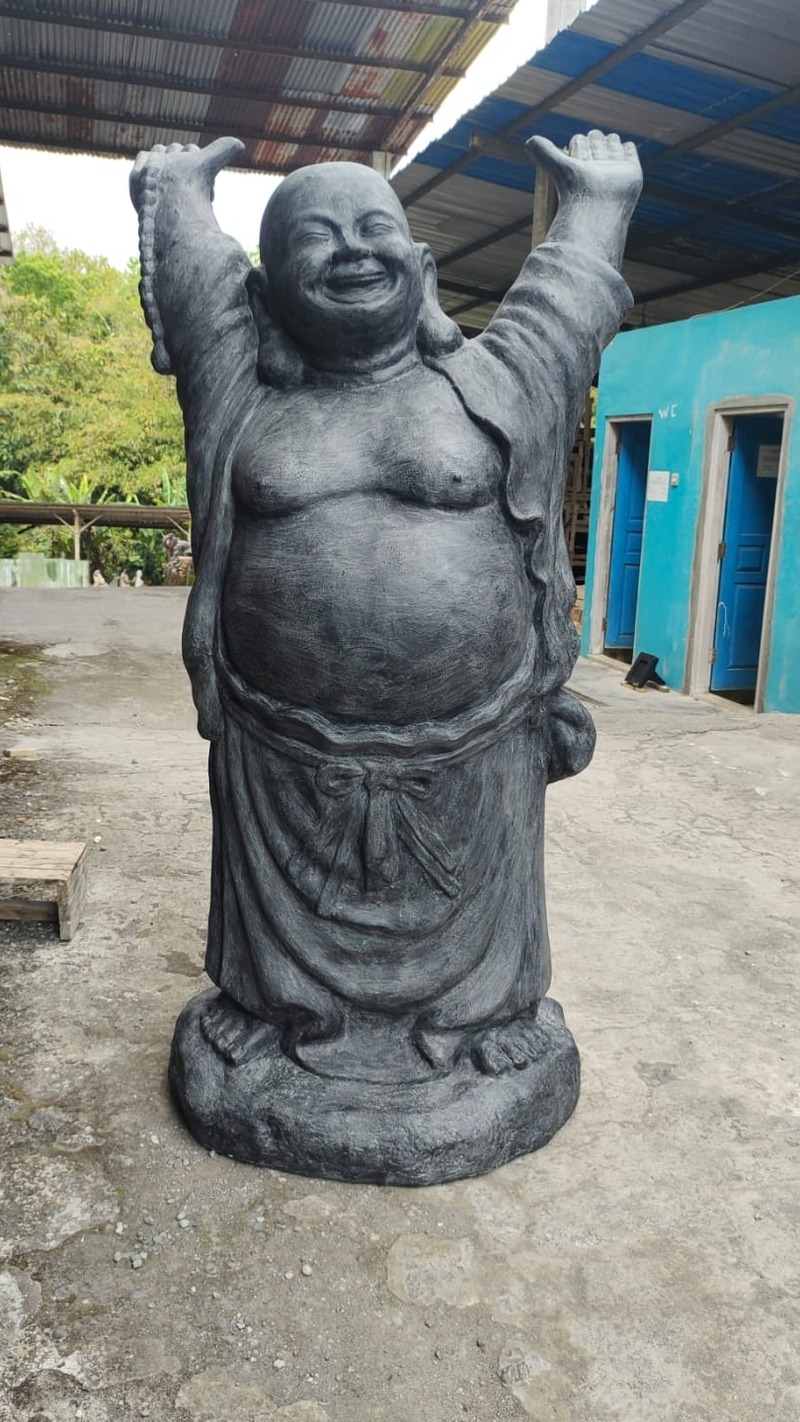 Skulptur Happy Buddha Steinskulptur Glücklicher Budha Stein Statue Buda Feng Shui Garten Dekoration Skulptur Happy Buddha Steinskulptur Glücklicher Budha Stein Statue Buda Feng Shui Garten Dekoration von TARSHOPBALI