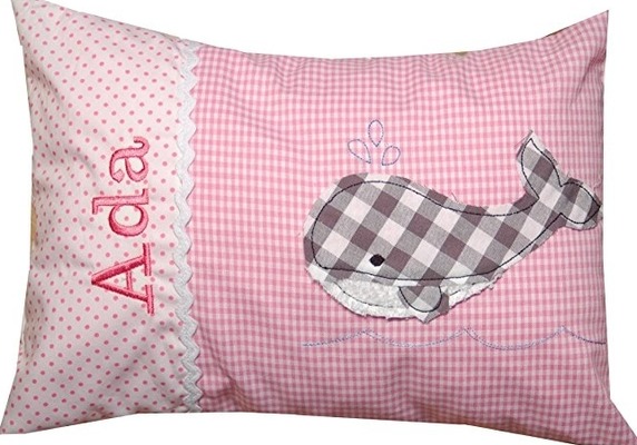 Babykissen mit Namen, Geburtskissen Babykissen mit Namen, Geburtskissen von C-Fashion-Design