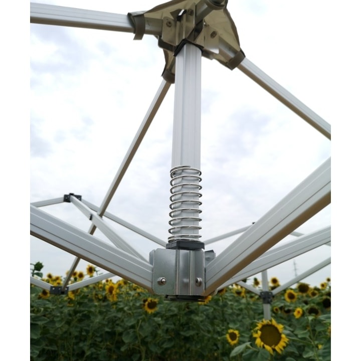 Werbezelt 4x4m Premium Aluminium Weiss von Brimo