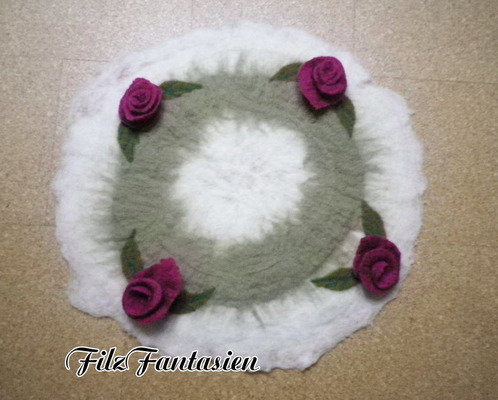 Tischdecke "Rosen" Tischdecke "Rosen" von FilzFantasien