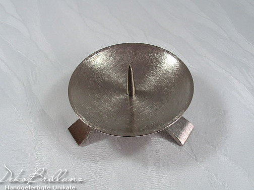 Kerzenständer Dreifußleuchter Silber gr Dorn 7cm Kerzenständer Dreifußleuchter Silber gr Dorn 7cm von DekoBrillanz