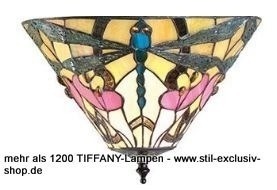 EXTRA-Modell! konische 30ø TIFFANY-Decken-Lampe, unsere grosse Serie ASHTON. EXTRA-Modell! konische 30ø TIFFANY-Decken-Lampe, unsere grosse Serie ASHTON. von STIL-EXCLUSIV