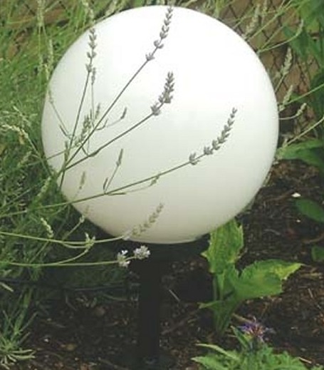 Garten Leuchtball High Q Ø40cm E27 weiß Erdspiess #3803 Garten Leuchtball High Q Ø40cm E27 weiß Erdspiess #3803 von Lichtideen.com