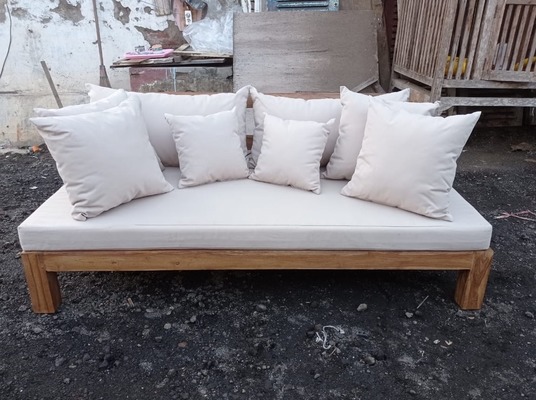 Sofa Lounge Gartenmöbel Terrasse Gartensofa Teakholz Loungesofa Couch Sitzmöbel Wohnzimmercouch von TARSHOPBALI