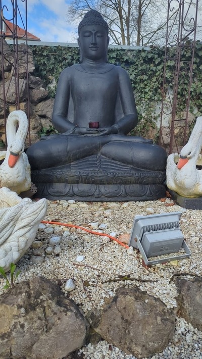 Skulptur Buddha Steinskulptur Meditation Budha Steinbuddha Statue Feng Shui Garten Dekoration 150 cm Skulptur Buddha Steinskulptur Meditation Budha Steinbuddha Statue Feng Shui Garten Dekoration 150 cm von TARSHOPBALI