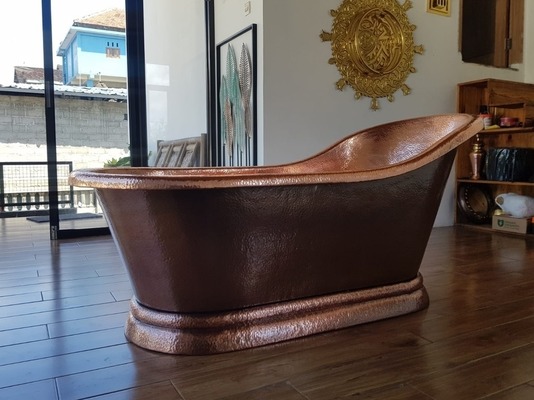 Freistehende Badewanne Kupfer Wanne Kupferwanne Becken Badetopf Badewannen Spa Bad Pool Badewannen Freistehende Badewanne Kupfer Wanne Kupferwanne Becken Badetopf Badewannen Spa Bad Pool Badewannen von TARSHOPBALI