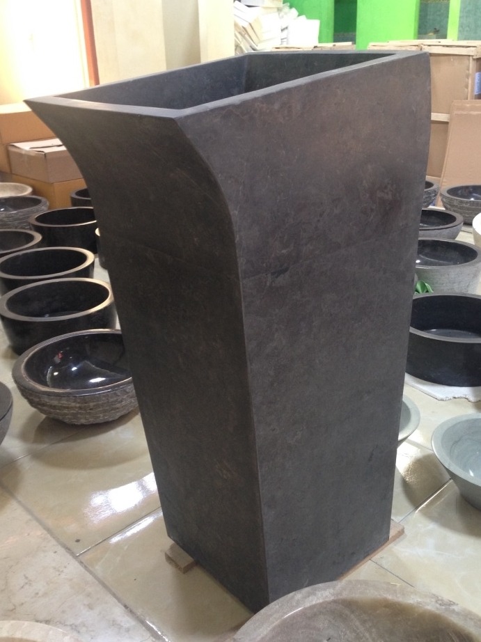 Waschbeckensäule Marmor Steinwaschbeckensäule Handwaschbeckensäule Waschbecken Handwaschbecken von TARSHOPBALI