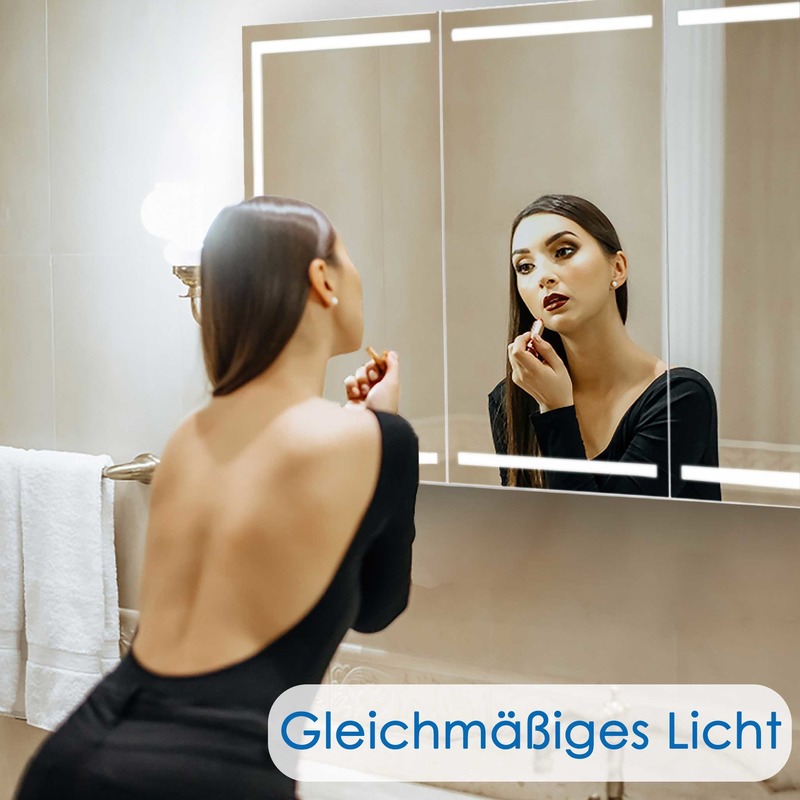 Spiegelschrank mit umlaufender LED Beleuchtung HAPA Design Milano 60cm Spiegelschrank mit umlaufender LED Beleuchtung HAPA Design Milano 60cm von HAPA Design Shop