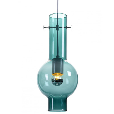 Serax Bulb Pendelleuchte blau aus Glas Serax Bulb Pendelleuchte blau aus Glas von EIKORA