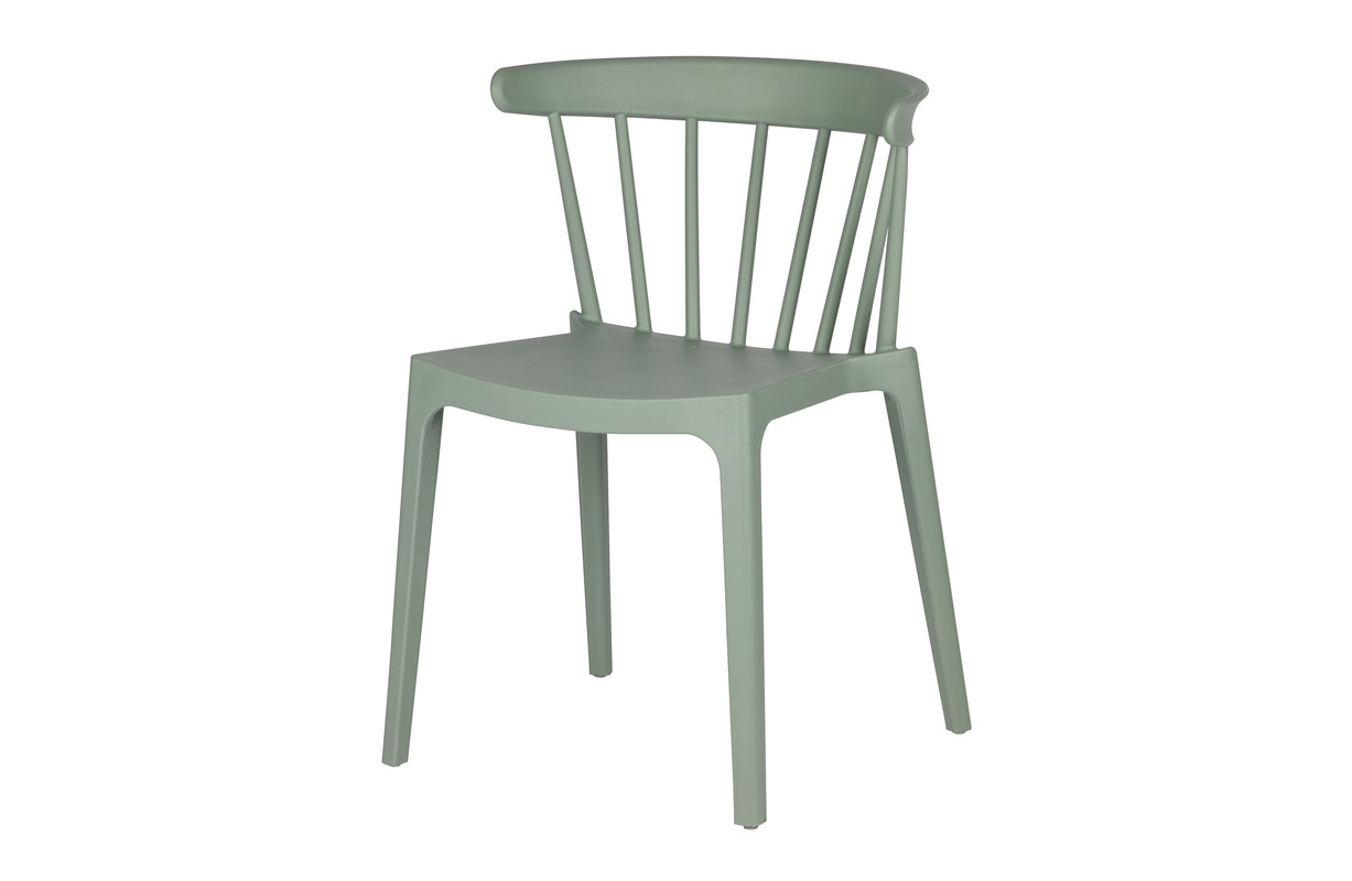 Woood Bliss Stuhl aus Kunststoff, grün ﻿ von EIKORA