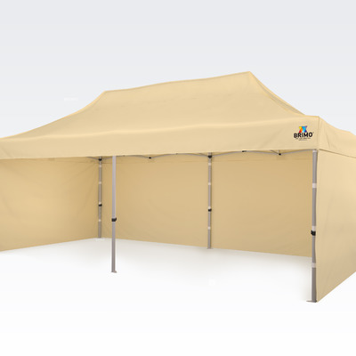 Faltzelt 3x6m Exclusive Aluminium Beige Faltzelt 3x6m Exclusive Aluminium Beige von Brimo