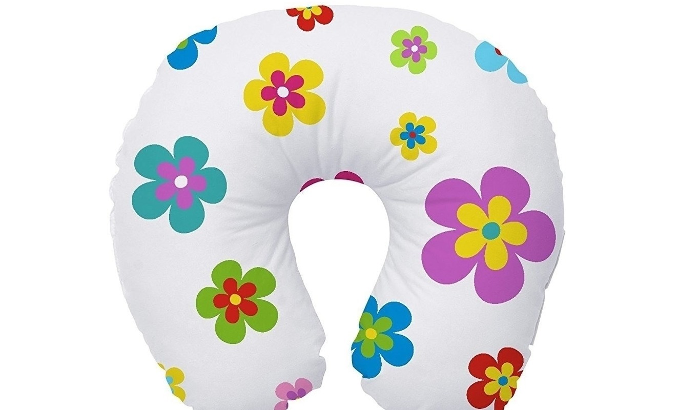 Nackenhörnchen, Nackenkissen mit Microperlen, Blumen Design von K & S Living