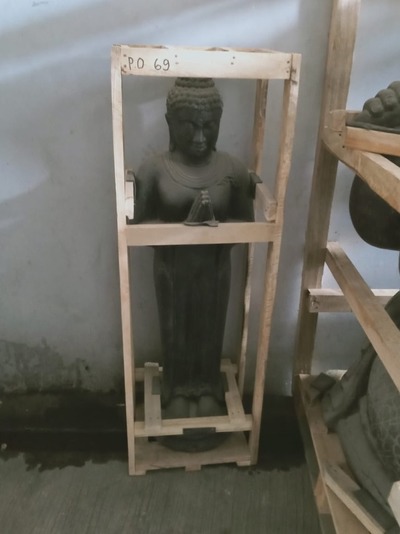Skulptur Buddha Steinskulptur Budha Steinbuddha Statue Feng Shui Design Garten Dekoration Skulpturen Skulptur Buddha Steinskulptur Budha Steinbuddha Statue Feng Shui Design Garten Dekoration Skulpturen von TARSHOPBALI