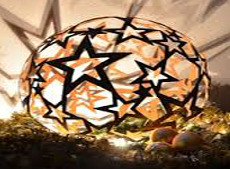 Edelrost Kugel Stern von Exclusive Home Accessoires