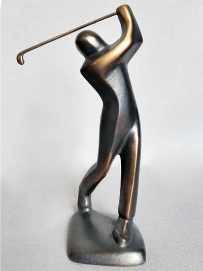 Skulptur "Golfer - abschlagend" Bronze 23 cm Skulptur "Golfer - abschlagend" Bronze 23 cm von Kunstwerk