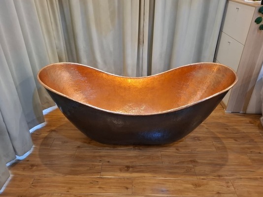Badewanne Freistehende Kupfer Bad Wanne Kupferbadewanne Spa Becken Kupferbadwanne Schallenform Basin Badewanne Freistehende Kupfer Bad Wanne Kupferbadewanne Spa Becken Kupferbadwanne Schallenform Basin von TARSHOPBALI