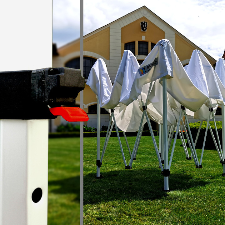 Angelzelt 3x6m Exclusive Aluminium Grün von Brimo