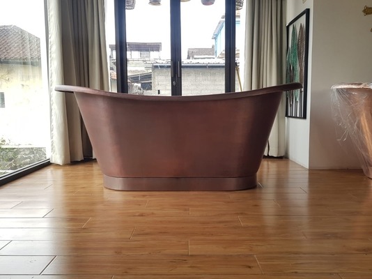 Freistehende Kupfer Badewanne Spa Becken Kupferwanne Badetopf Badewannen Bad Basin Pool Wanne tub von TARSHOPBALI