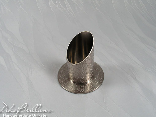 Kerzenständer Megaleuchter Silber Krokomuster 4cm Kerzenständer Megaleuchter Silber Krokomuster 4cm von DekoBrillanz