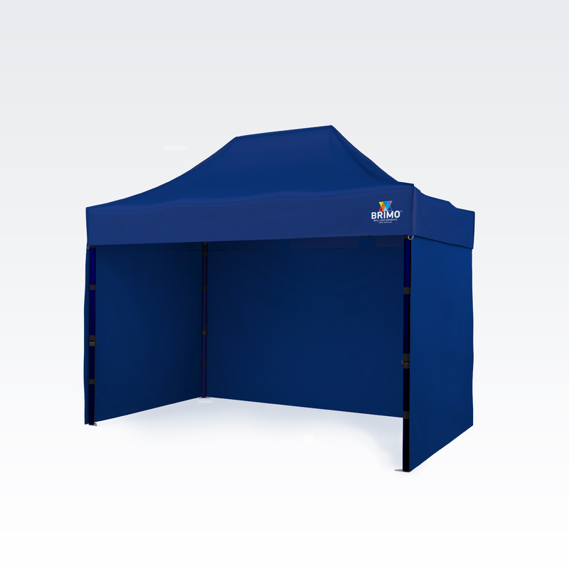 Verkaufsstand 2x3m Exclusive Stahl Blau Verkaufsstand 2x3m Exclusive Stahl Blau von Brimo