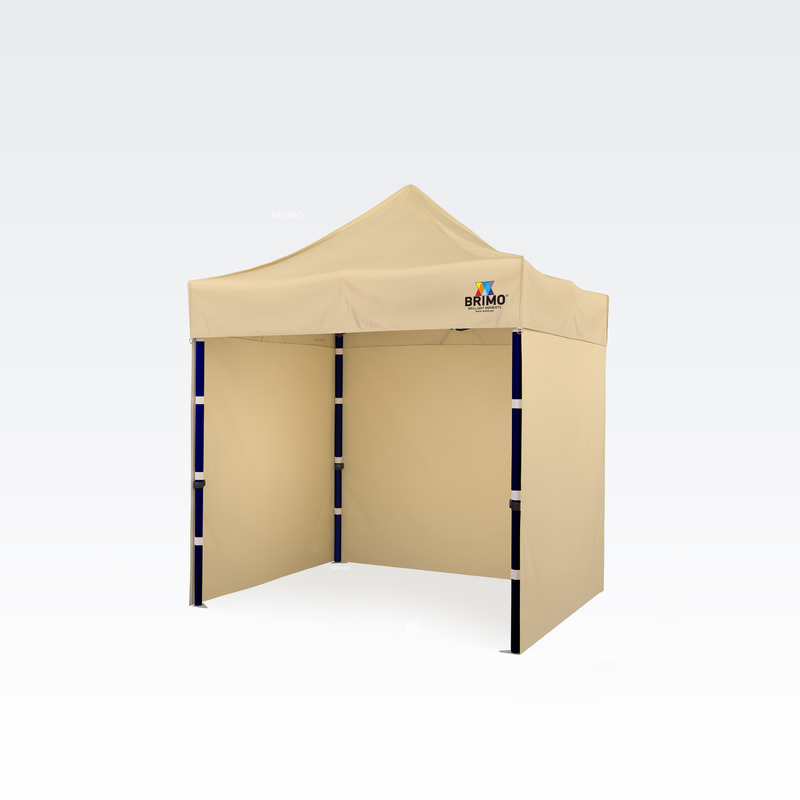 Gartenzelt 2x2m Exclusive Stahl Beige von Brimo