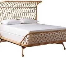 Einzelbett Doppelbett Betten Rattanbett Rattan Bett Schlafzimmerbett Tagesbett Einzelbetten Doppelbetten Rattanbetten wird von Hand aus Rattan und einem Eisengestell gefertigt Das Bett wird zerlegt geliefert. Gegen Aufpreis ist die Lieferung mit der Matra von TARSHOPBALI