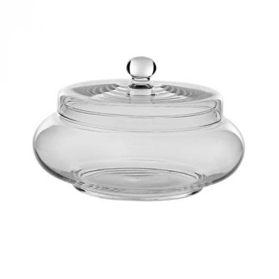 Bonbondose Candy Famous 13cm, transparent, Glas Bonbondose Candy Famous 13cm, transparent, Glas von CRISTALICA