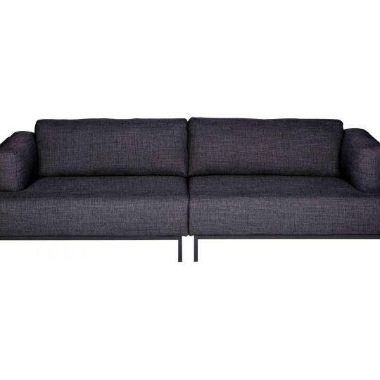 Woood Uma Sofa 3-Sitzer, anthrazit Woood Uma Sofa 3-Sitzer, anthrazit von EIKORA