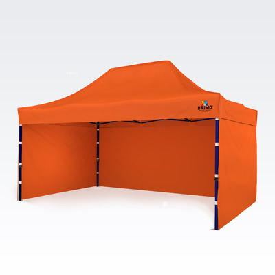 Laube 3x4,5m Exclusive Stahl Orange Laube 3x4,5m Exclusive Stahl Orange von Brimo