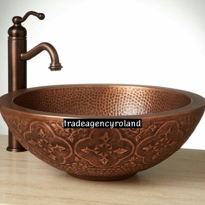Waschbecken Kupfer Becken Handwaschbecken Bad Aufsatzbecken Waschschale Waschbasin Kupferwaschbecken Waschbecken Kupfer Becken Handwaschbecken Bad Aufsatzbecken Waschschale Waschbasin Kupferwaschbecken von TARSHOPBALI
