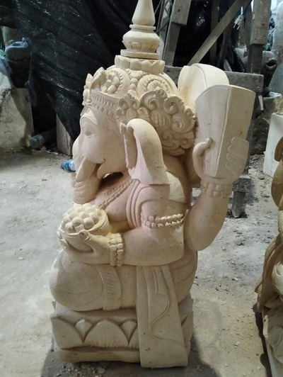 Skulptur Ganesha Buddha Figur Sand Steinskulptur Elefantengott Stein Ganescha Statue Feng Shui Hindu Skulptur Ganesha Buddha Figur Sand Steinskulptur Elefantengott Stein Ganescha Statue Feng Shui Hindu von TARSHOPBALI