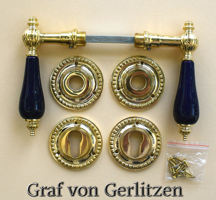 Graf von Gerlitzen Graf von Gerlitzen von Messing-Türgriffe