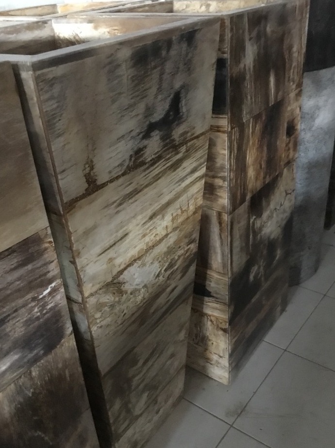 Waschbeckensäule Fossil Versteinertes Holz Handwaschbeckensäule Waschbecken Säule Standwaschbecken Waschbeckensäule Fossil Versteinertes Holz Handwaschbeckensäule Waschbecken Säule Standwaschbecken von TARSHOPBALI