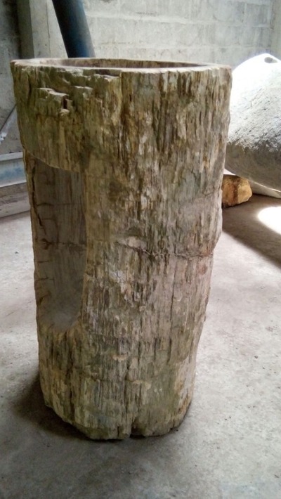 Waschbeckensäule Fossil Versteinertes Holz Handwaschbeckensäule Waschbecken Säule Standwaschbecken Waschbeckensäule Fossil Versteinertes Holz Handwaschbeckensäule Waschbecken Säule Standwaschbecken von TARSHOPBALI