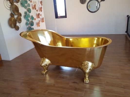 Badewanne Freistehende Messing Wanne Spa Becken Messingwanne Basin Badetopf Badewannen Badewanne Freistehende Messing Wanne Spa Becken Messingwanne Basin Badetopf Badewannen von TARSHOPBALI