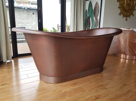 Freistehende Badewanne Kupfer Bad Wanne Kupferwanne Spa Becken Badetopf Badewannen Pool Badewannen von TARSHOPBALI