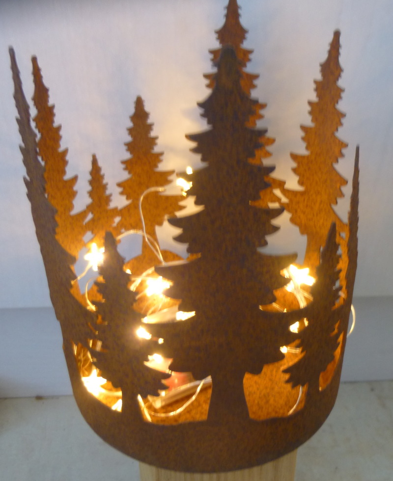 Edelrost Windlicht Bäumchen von Exclusive Home Accessoires