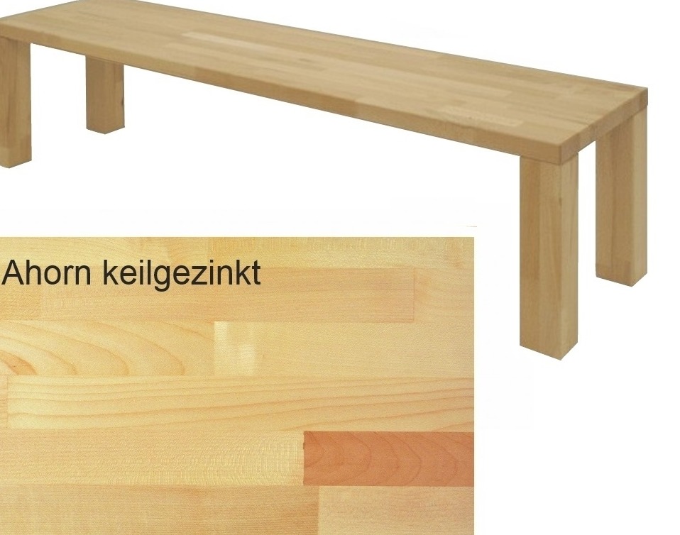 Sitzbank LINDA - AHORN Massivholz Sitzbank LINDA - AHORN Massivholz von Edelsternchen