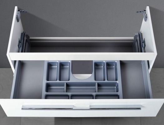 Unterschrank zu Duravit ME by Starck 123cm Unterschrank, mit Kosmetikeinsatz Unterschrank zu Duravit ME by Starck 123cm Unterschrank, mit Kosmetikeinsatz von MADELIVING.de