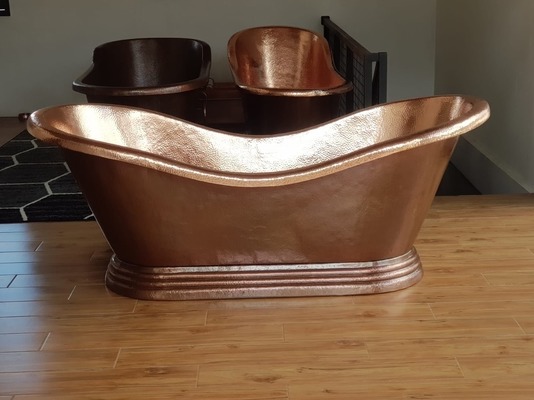 Freistehende Badewanne Kupfer Wanne Kupferwanne Becken Badetopf Badewannen Spa Bad Pool Badewannen Freistehende Badewanne Kupfer Wanne Kupferwanne Becken Badetopf Badewannen Spa Bad Pool Badewannen von TARSHOPBALI