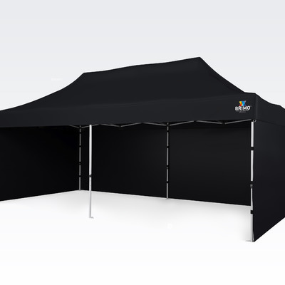 Verkaufszelt 3x6m Schwarz Verkaufszelt 3x6m Schwarz von Brimo