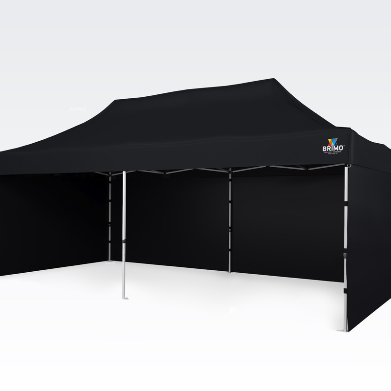 Verkaufszelt 3x6m Schwarz von Brimo