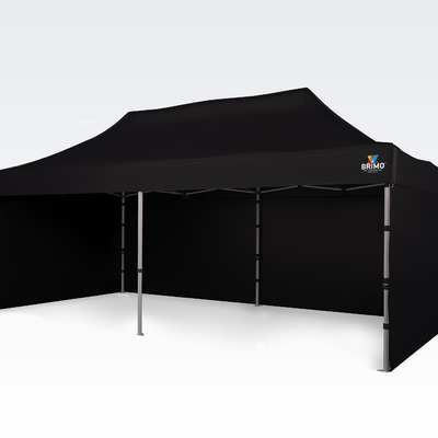 Gartenpavillon 3x6m Premium Aluminium Schwarz Gartenpavillon 3x6m Premium Aluminium Schwarz von Brimo