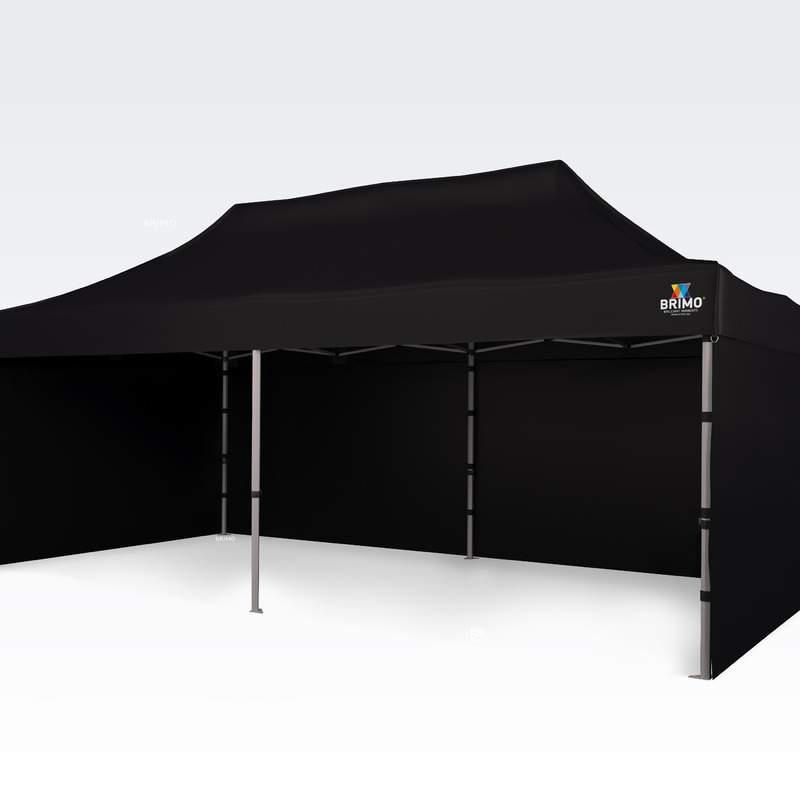 Gartenpavillon 3x6m Premium Aluminium Schwarz Gartenpavillon 3x6m Premium Aluminium Schwarz von Brimo