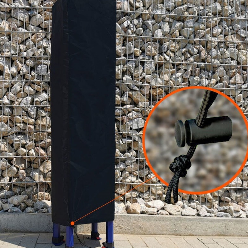 Faltzelt 3x3m Exclusive Stahl Beige von Brimo