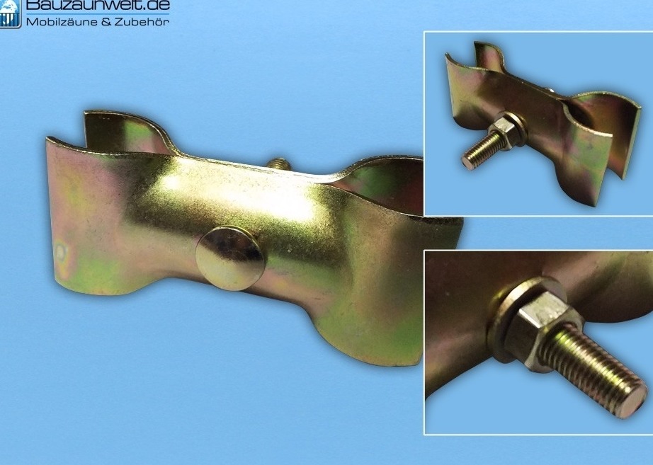 Bauzaun Eutop Economy 25er Set von Bauzaunwelt