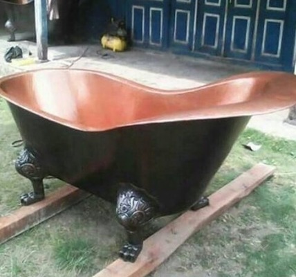 Badewanne Freistehende Kupfer Bad Wanne Spa Becken Kupferwanne Badetopf Badewannen Gartenpool Badewanne Freistehende Kupfer Bad Wanne Spa Becken Kupferwanne Badetopf Badewannen Gartenpool von TARSHOPBALI