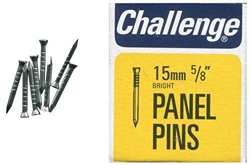 Paneelstifte, hell, 15 mm (40 G), Nagelbefestigungen, Hardware – 10604 von (CHALLENGE)