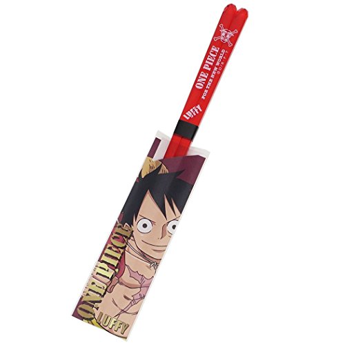 JP One Piece Clear Chopsticks / Luffy Red Onepiece von 金正陶器(Kaneshotouki)