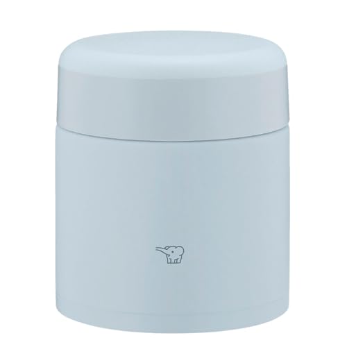 ZOJIRUSHI SW-KA30-HL Mahbin Edelstahl Thermo Suppenglas Lunchglas Nahtlos 298.7 ml (300ml) Ice Grey Integrierter Deckel und Dichtung Leicht zu Reinigen Nur 3 Stück von 象印マホービン(ZOJIRUSHI)